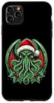 Coque pour iPhone 11 Pro Max Cthulhu Christmas Lovecraft et Miskatonic Necronomicon