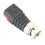 20Pcs Video Surveillance Male Bnc Connector Adapter Plug Jack For Cctv Cam