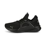 PUMA Men's SOFTRIDE ENZO EVO Road Running Shoe, Black-Castlerock, 4.5 UK