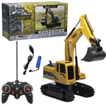 RC Excavator Dumper Car 2.4G Remote Control Vehicle Crawler Truck Bulldozer Toys