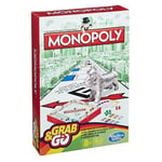 Grab & Go Monopoly Travel Game Multi Color