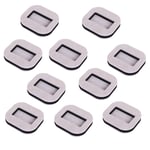 10X(Office Chair Anti-Slip Mats, Computer Chair Foot Pad Fixers, Swivel2387