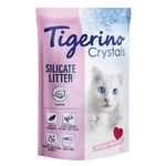 Tigerino Crystals Fresh babypuderdoft - klumpbildande kattströ - Ekonomipack: 3 x 5 l
