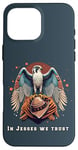 iPhone 16 Pro Max In Jesses We Trust Epic Cool Falconry Falconer Bird Hawking Case