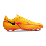 Nike Mixte Phantom Gt2 Club MG Multi-Ground Soccer Cleats, Laser Orange/Black-Total Orange, 40 EU