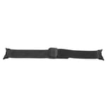 (Black)Magnetic Mesh Loop Bands For Google Pixel Watch Band Metal Adjust