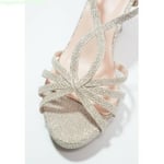 Pink Paradox Paige Glitter Mesh Sandals UK 3 EU 36 CH11 52