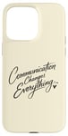 iPhone 15 Pro Max Communication Changes Everything Speech Therapy Women Case