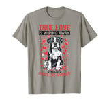 Boxer Dog Breed True Love is wipping away your dog´s eye T-Shirt