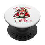 Kamala Lost Merry Christmas - Funny Christmas 2024 Election PopSockets Adhesive PopGrip