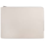 Holdit PU Läder Laptopfodral 14" (32,5 x 22.7 x 1.7 cm) - Ljusbeige