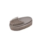 Homéa, Brosse Multifonction TPR 12 cm Taupe