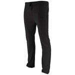 Joluvi Unisex Fit Campus Pantalones, Noir, M Mixte