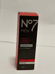 No7 Protect & Perfect Intense ADVANCED Eye Cream for Men 15 ml (Brand New)