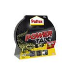 Pattex Power Tape - Adhésif extra-fort noir (rouleau de 25 m) – Bande adhésive toilée tous supports – Ruban adhésif étanche pour charges lourdes