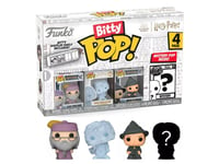 Pack de 4 Figurines - Bitty Pop! Harry Potter - Dumbledore - N° 15 62 37 - Funko