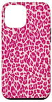 iPhone 13 Pro Max Pink Leopard Cheetah Print Phone Case Animal For Women Cute Case