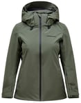 Peak Performance Anima Jacket Women Mörkgrön M - Fri frakt