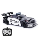 CMJ RC Cars Road Rebel Police Pursuit 1:24 Scale Remote Control Toy Car, Thrilling Fun for Kids and Adults