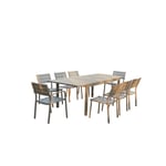 Table de jardin extensible 8 places mezzane