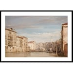 Poster Gallerix The Grand Canal Venice Looking Toward The Rialto By Richard Parkes Bonington