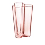 Iittala - Aalto Vas 251 mm Laxrosa - Alvar Aalto - Rosa