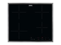 Zanussi Zitn643x, Sort, Benkeplate, 60 Cm, Sonebasert Induksjon, Glass, 4 Zone(S)