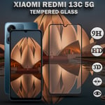 1-Pack XIAOMI REDMI 13C 5G Skärmskydd - Härdat Glas 9H - Super kvalitet 3D