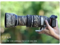 Manteau de Camouflage étanche pour objectif Sony FE 100-400 GM,housse de protection en tissu Nylon pour armes à feu,100-400mm,F4.5-5.6 OSS - Type Type 3