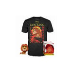 T-Shirt M Avec Pop Mufasa / Le Roi Lion / Funko Pop Marvel