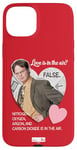 Coque pour iPhone 15 Plus The Office Dwight Love Is In The Air? False