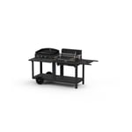 Mixte Barbecue et Plancha le Marquier MIVME13V2 Mendy-Alde Pure Grill 5400 W Noir