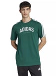 adidas Codes Collegiate Linear Graphic T-shirt, Collegiate Green