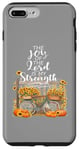 Coque pour iPhone 7 Plus/8 Plus Verset de l'écriture The Joy Of The Lord Is My Strength Automne 2024