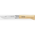 Couteau de Poche Opinel Viroblock N°8 VRI Inox (12 pièces) - Lame Acier Inox et