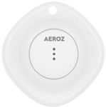 AEROZ TAG-1000 White - Nyckelsökare för användning med iPhone - Fungerar med Apples Find My-app