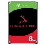 Seagate IronWolf Pro ST8000NT001 4 PACK interna hårddiskar 8 TB 7200 RPM 256 MB 3.5" Serial ATA III