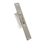 IFAM E-Strike B1A1ANB01G Electric Locksmith Reversible Balanced Width 16mm Adjustable Radial Latch Long Grey Front Wood and Aluminium Door Interior Exterior