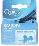 Quies Specific Air Travel Anti-Pressure Ear Plugs 1 Pair X 1