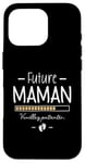 Coque pour iPhone 16 Pro Future Maman - Humour Grossesse pour Femme Enceinte