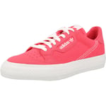 adidas Originals Continental Vulc J Real Pink Textile Trainers Shoes