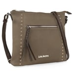 Lois - Sac À Main Femme Élégant, Sac Bandoulière Femme Cuir, Sac Femme Tendance, Sac À Main Femme Chic, Sac A Main Femmes Bandoulieres, Taupe