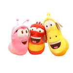 Bedroom,Super-soft,flexible,Colorful,Birthday,Child,comfortable,20cm Cute Funny Insect Slug Creative Larva Plush Toys Stuffed Doll Movie & TV Cartoon Stuffed Worm Dolls Kid Girls Birthday Gift