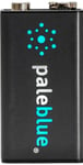 PALE BLUE Pile 9V Li-ion Rechargeable USB