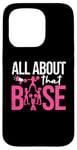 Coque pour iPhone 15 Pro Cheerleading Funny All About That Base Cheer Leader Girls