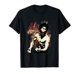 Bruce Lee The Dragon Epic Scream Vintage Portrait T-Shirt