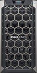 Dell EMC PowerEdge T340 - Serveur - Tour - 5U - 1 Voie - 1 x Xeon E-2124/3.3 GHz - RAM 8 Go - SAS - Hot-Swap 3.5" - HDD 1 to - graveur de DVD - G200eR2 - GigE - Aucun Se fourni - Moniteur : Aucun Noir