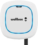 Wallbox Pulsar Max, Chargeur pour Véhicules Électriques (7.4kW, Type 2, Wi-FI, Bluetooth, OCPP, Intérieur/Extérieur, 5m, Installation Facile), Compatible avec Alexa Et Google Home, Blanc