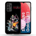 Cokitec Coque pour Samsung Galaxy A13 / A04S Manga Fairy Tail Logo Team Multicolore