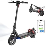 iScooter GT1 Electric Scooters Adult, 10" Off-road Fast Electric Scooter with Cruise Control, 45km Long Range,4 Shock Absorbers, 4 Speed Modes, 4-5H Fast Charging, Double Disc Brake